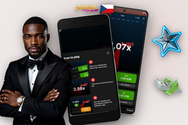Potvrzení výhry auto-cashout 2.10x v Alawin Casino Aviator s výplatou 42 Kč
