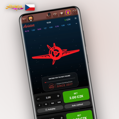 Funkce dual bet v Aviator Alawin Casino – dvě nezávislá sázková pole s tlačítky Cash Out