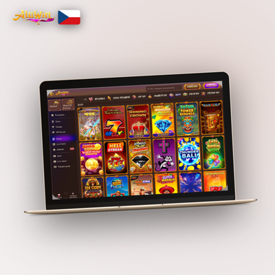 Alawin Casino desktop klient ve fullscreen režimu bez okrajů prohlížeče