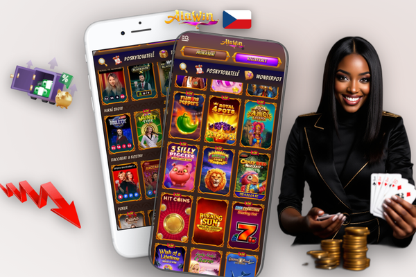 iPhone a iPad zobrazují stránku Alawin Casino v App Store s tlačítkem Získat pro iOS