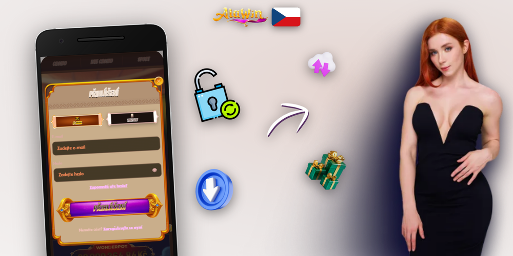 Tři fáze registrace v Alawin Casino CZ: výběr metody, vyplnění údajů a potvrzení